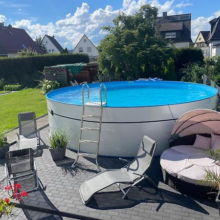 Kleine Gemuetliche Einliegerwohnung Mit Garten Und Pool Nordstemmen Extérieur photo