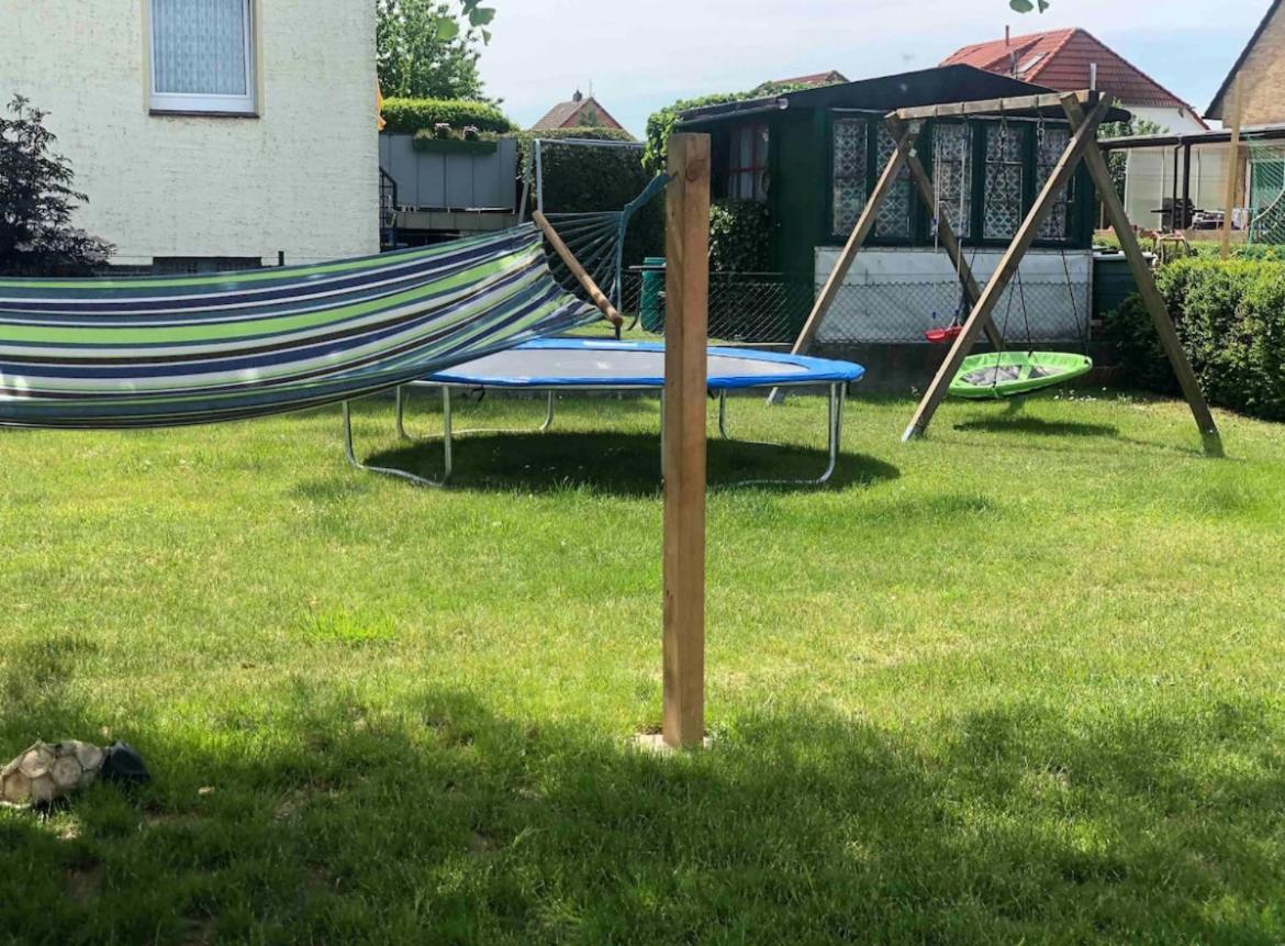 Kleine Gemuetliche Einliegerwohnung Mit Garten Und Pool Nordstemmen Extérieur photo
